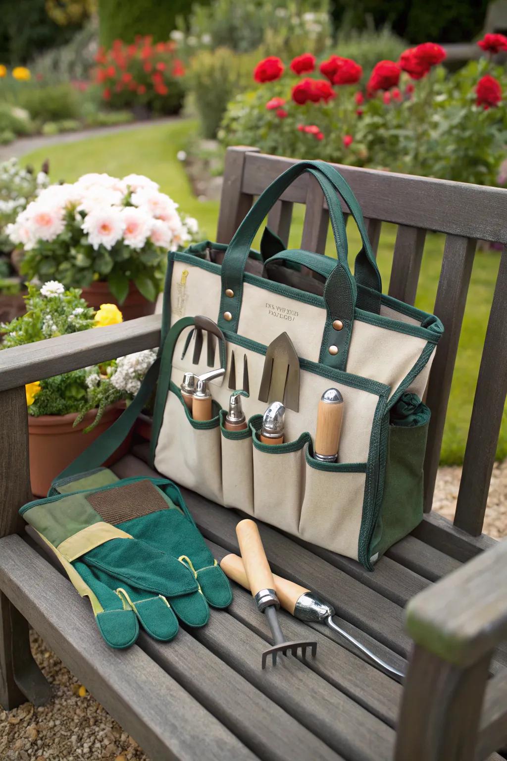 A complete gardening tool set is perfect for any gardener.