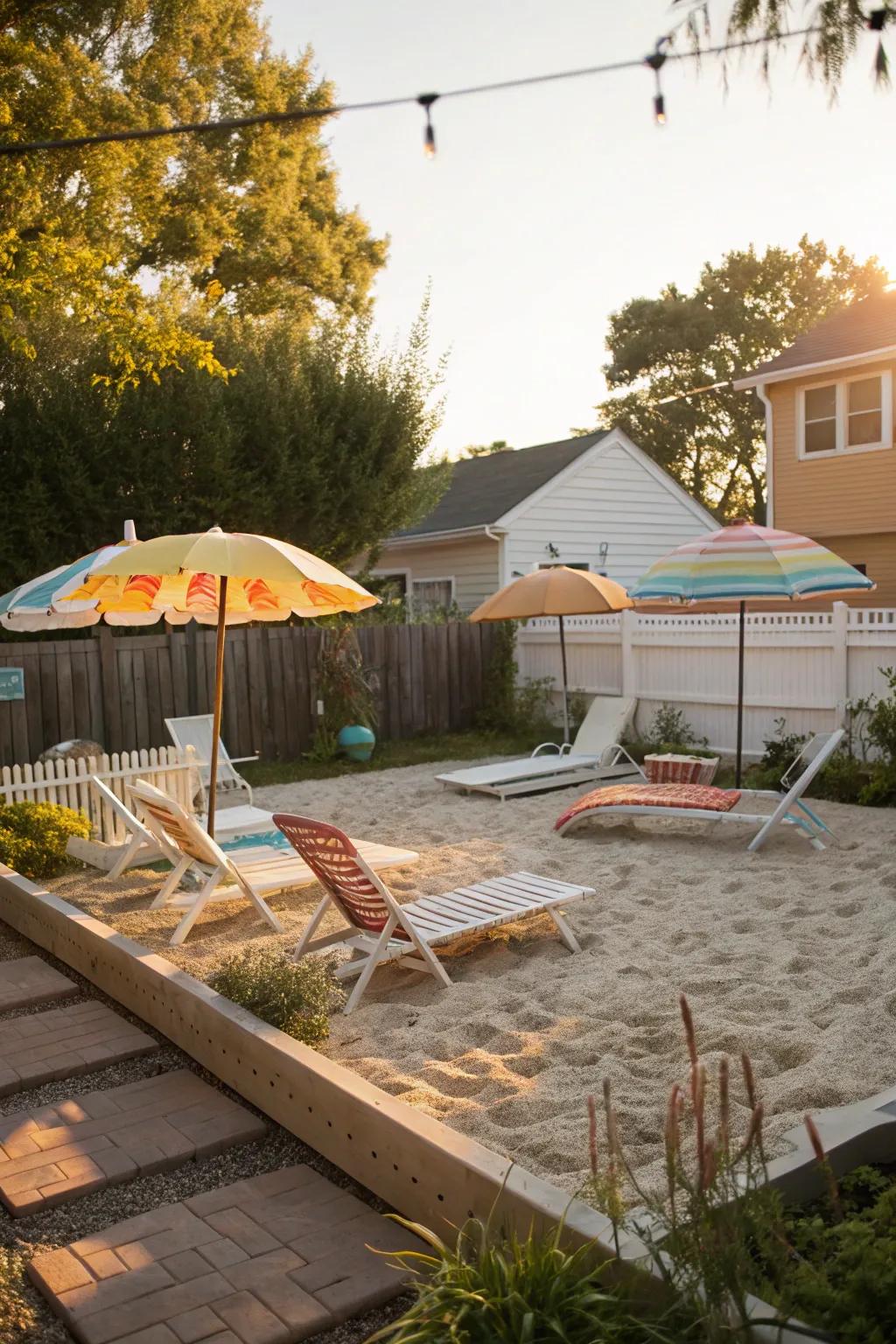 Get that beach feeling without leaving home.