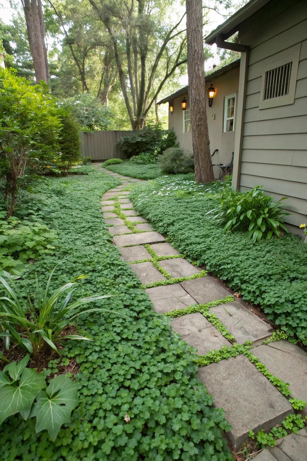 Ground cover plants are a lush, easy-care alternative to grass.