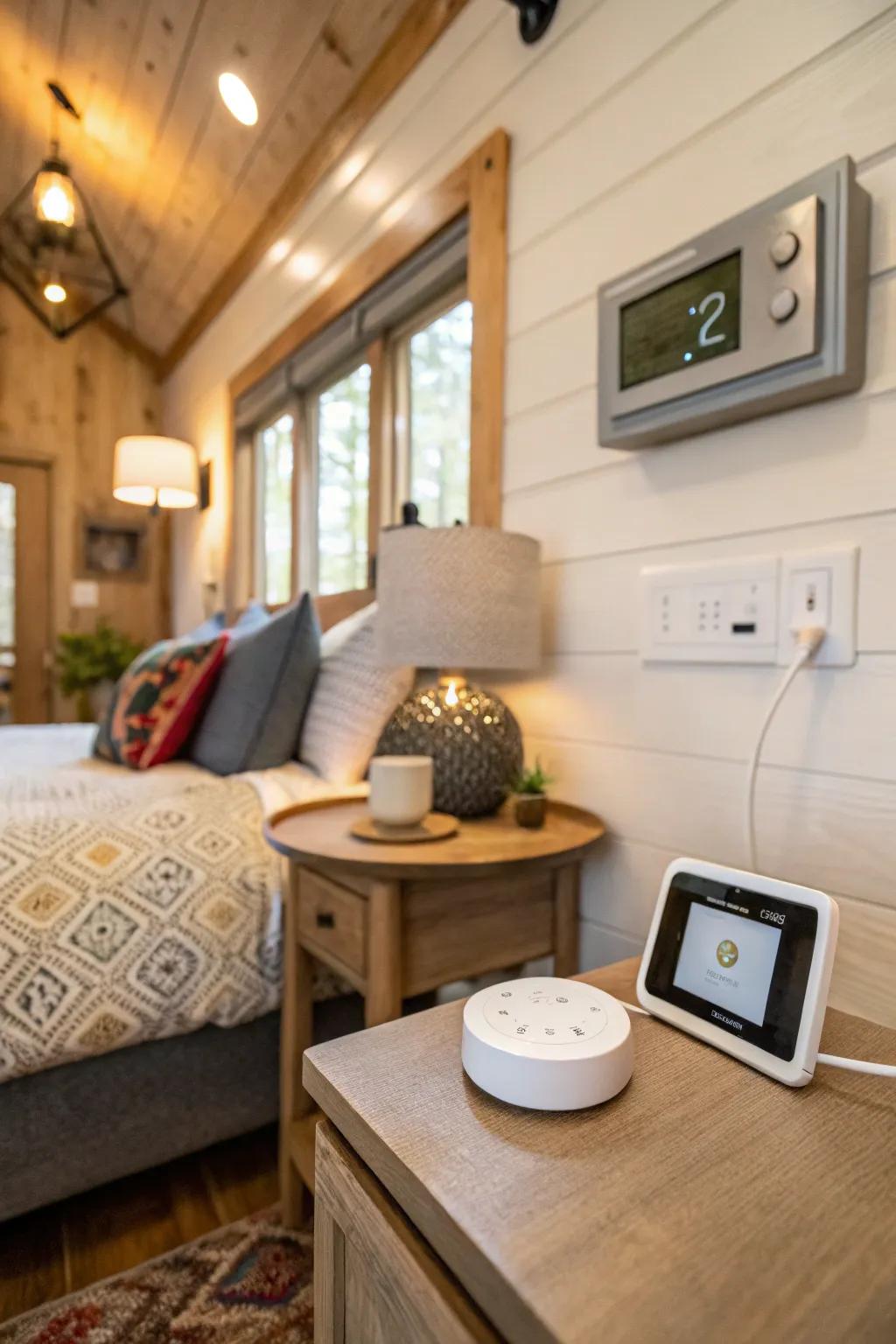 Smart technology can enhance convenience in small Airbnb rentals.