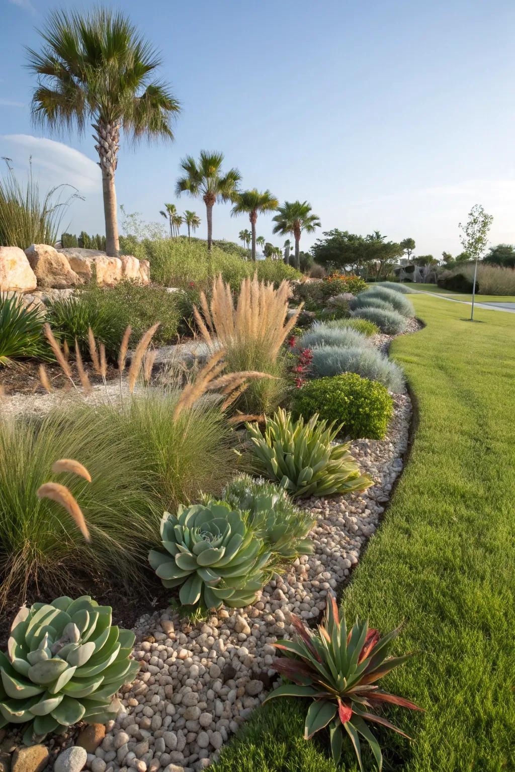 Xeriscaping offers a water-wise approach to landscaping.