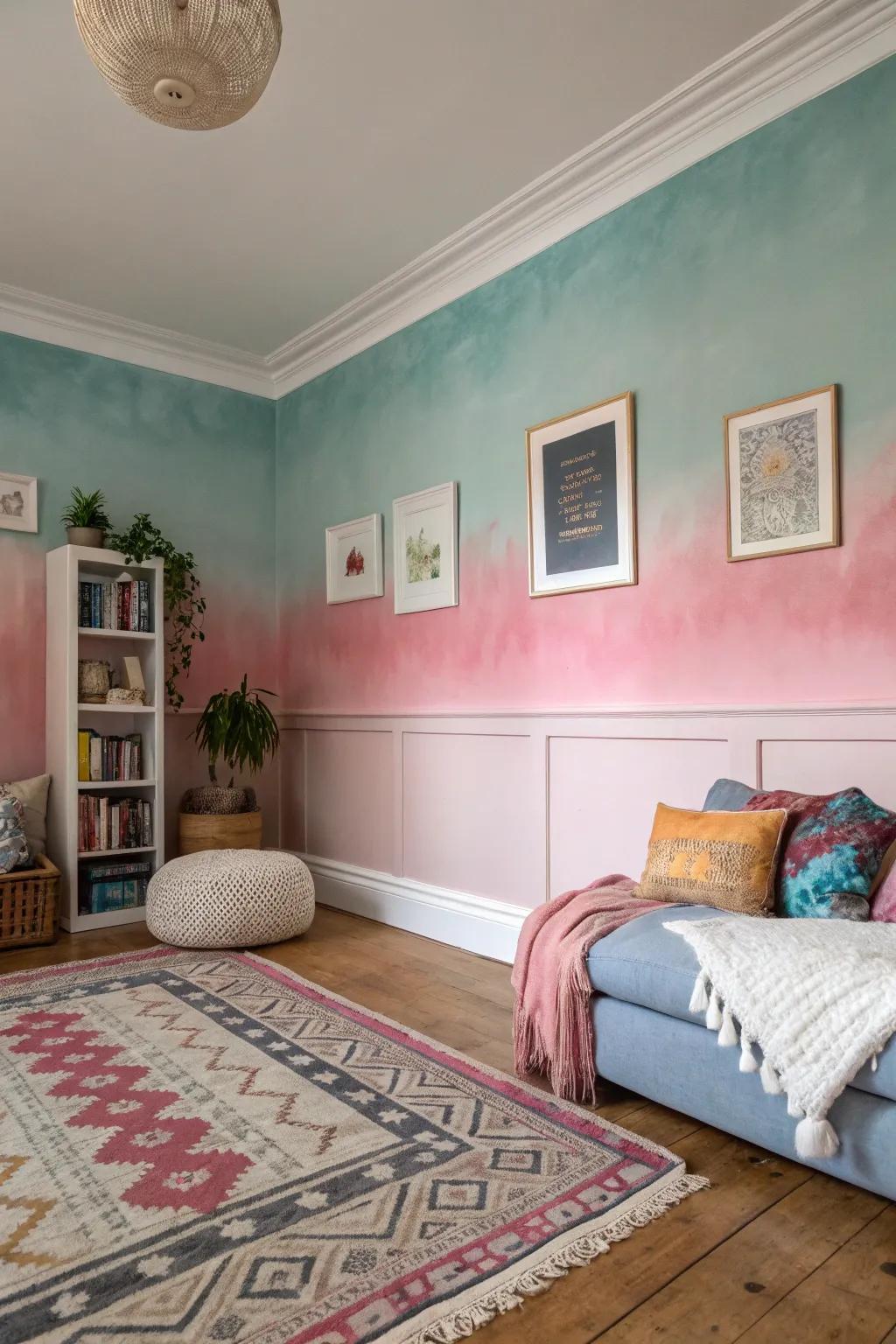 Ombre paint effects on <strong><em>skirting boards</em></strong> create an artistic flair.” loading=”lazy” class=”pimg”>
	</picture><figcaption>Ombre paint effects on <strong><em>skirting boards</em></strong> create an artistic flair.</figcaption></figure>
<p>Play around with different paint effects to really make your <strong><em>skirting boards</em></strong> stand out. I once did a subtle ombre effect, and it instantly got people talking.</p>
<h3>Possibly handy products:</h3>
<ul class=