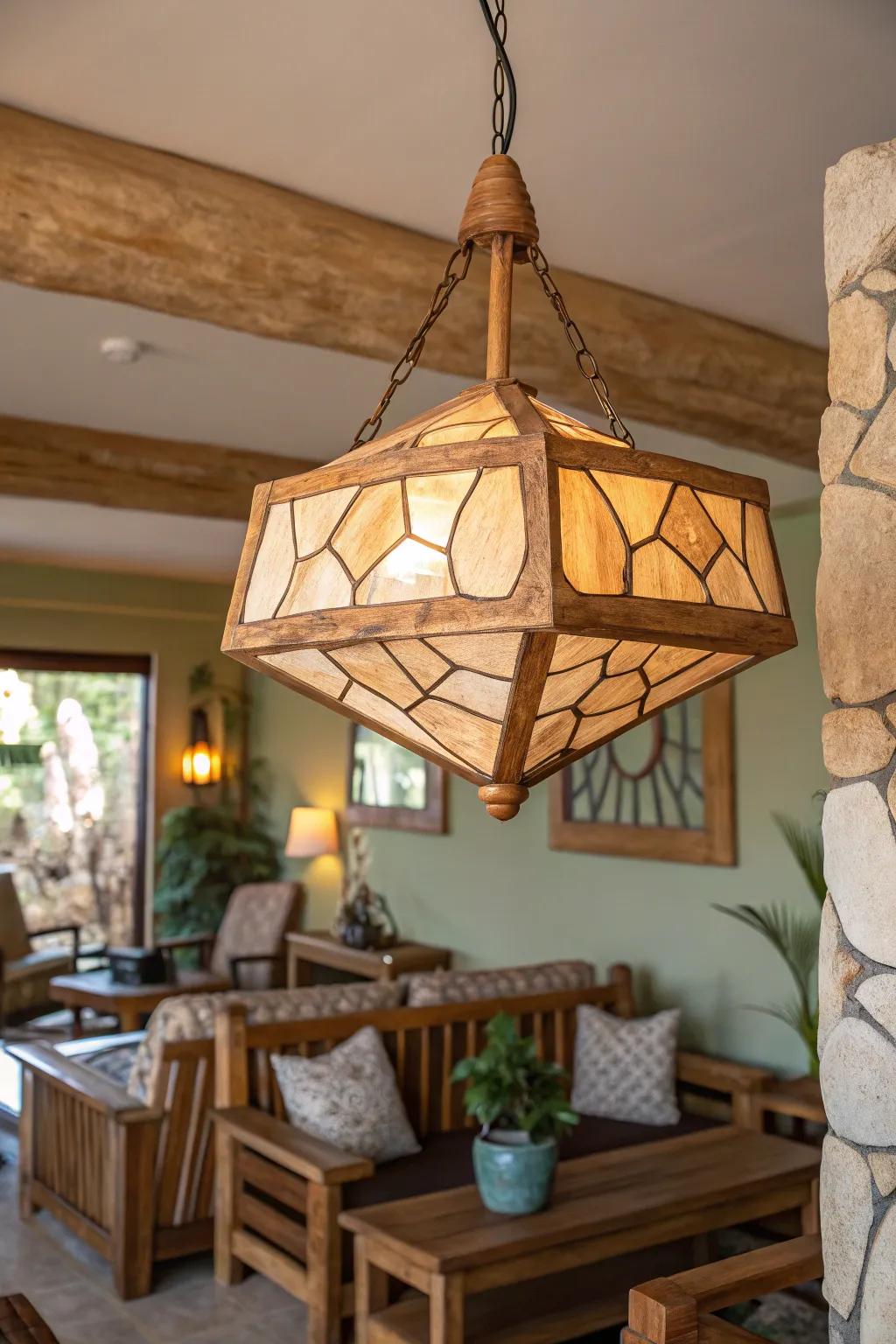 Natural materials enhance the Mediterranean aesthetic.