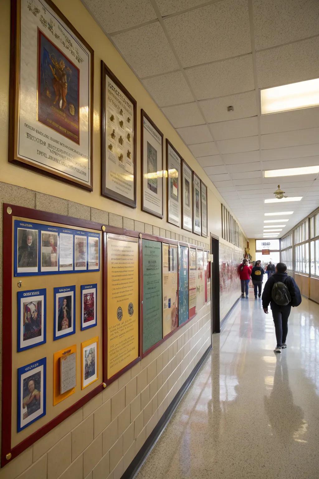 A Hall of Fame wall that celebrates achievements and fosters community pride.