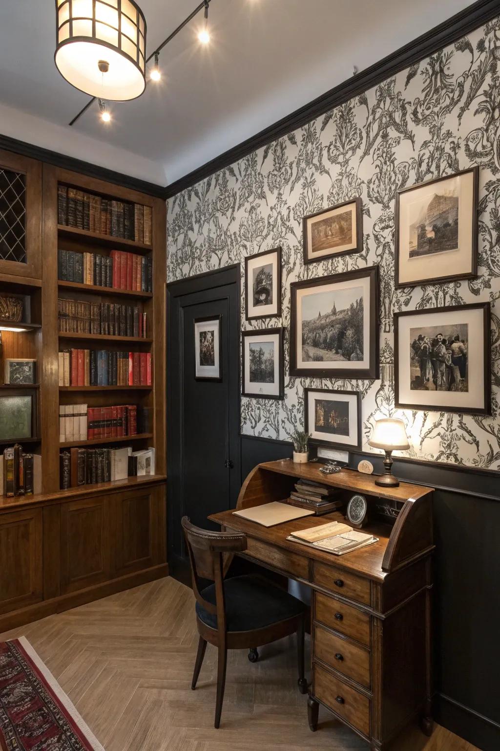 Vintage photographs add charm and nostalgia to your décor.