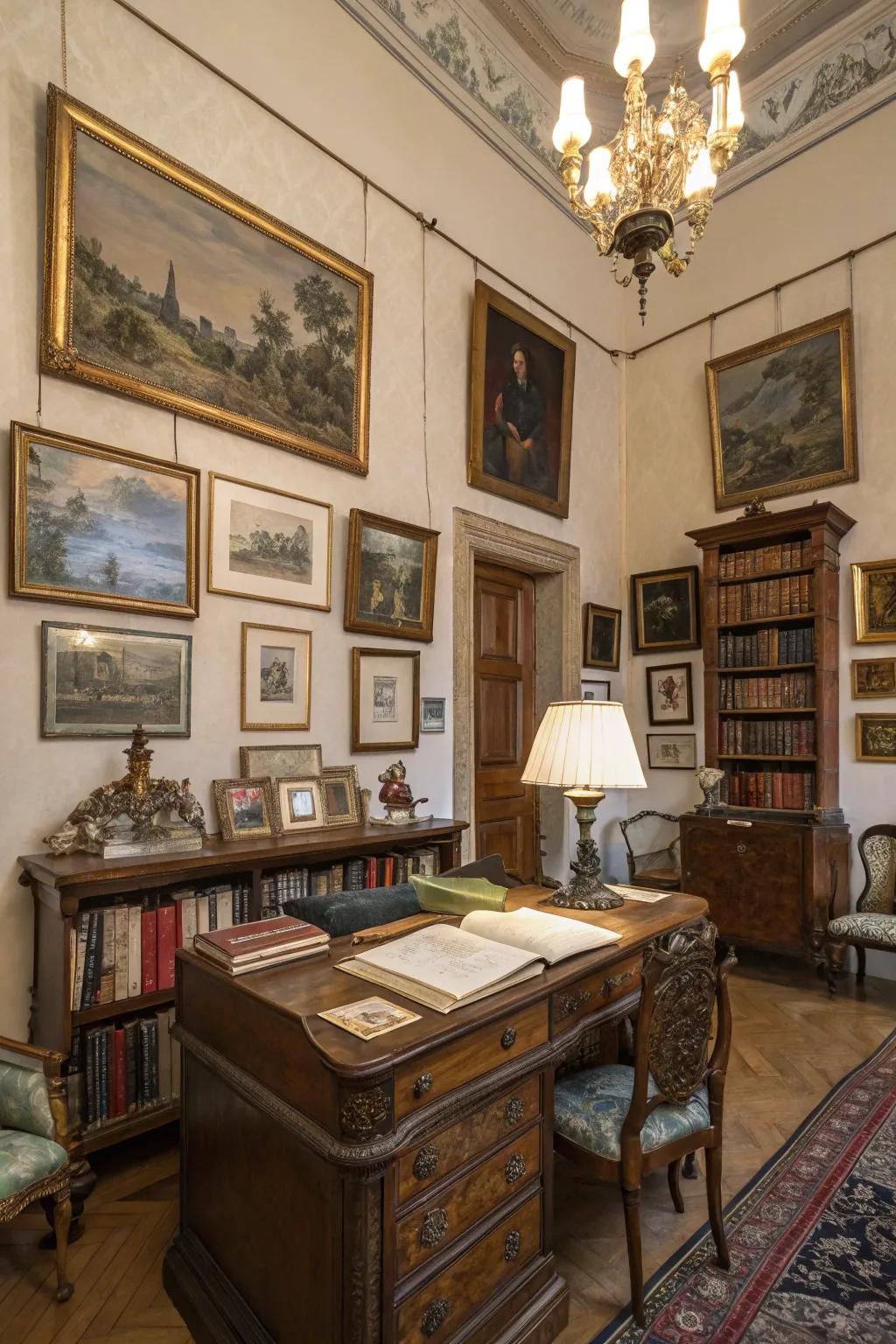 Sophisticated charm with detailed frames