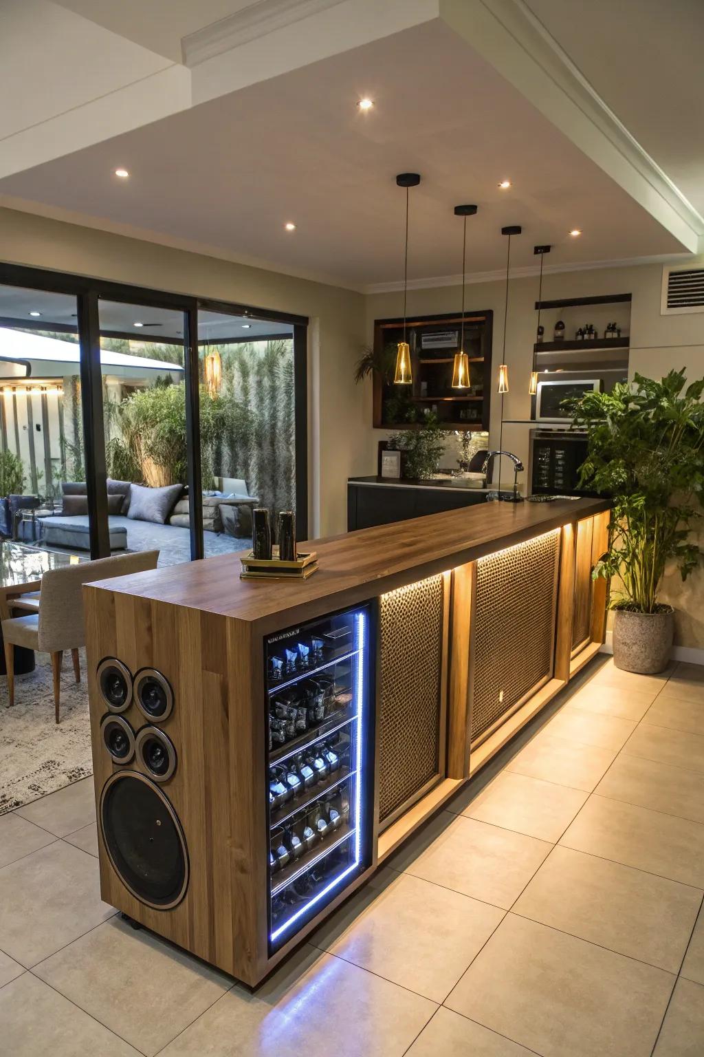 High-tech features make the modern bar experience better.