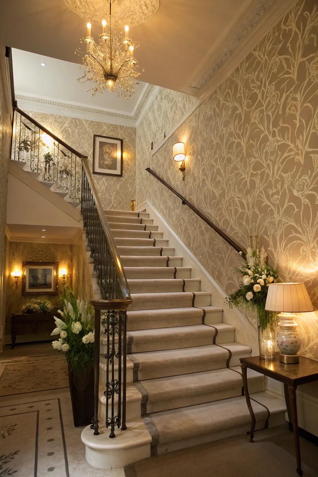 Achieve subtle elegance through textured neutrals.