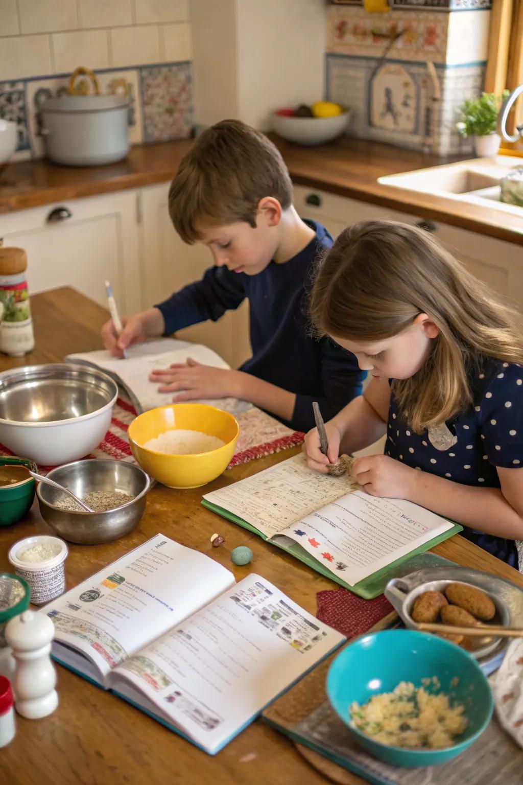 A family recipe book is a delicious heirloom of tradition and creativity.