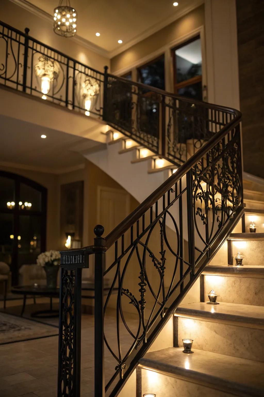 Illuminate your design using integrated lighting.