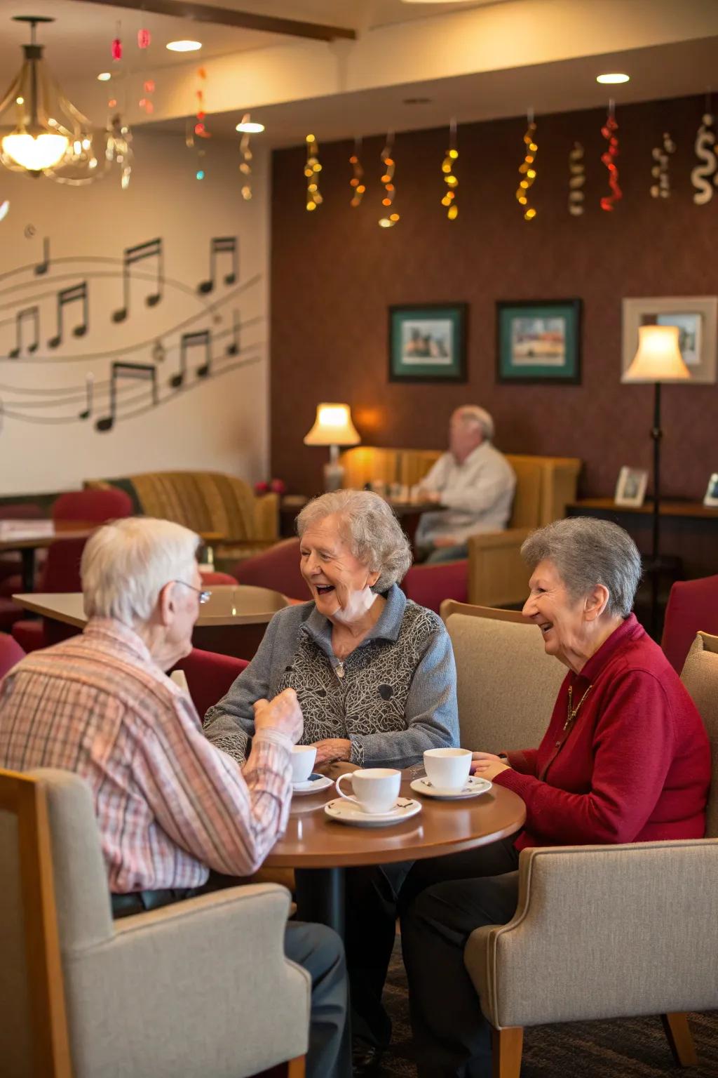 Share stories and smiles at a memory café.