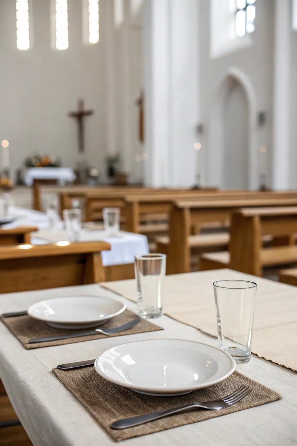 The minimalist design philosophy begets an aura of serenity and grace.