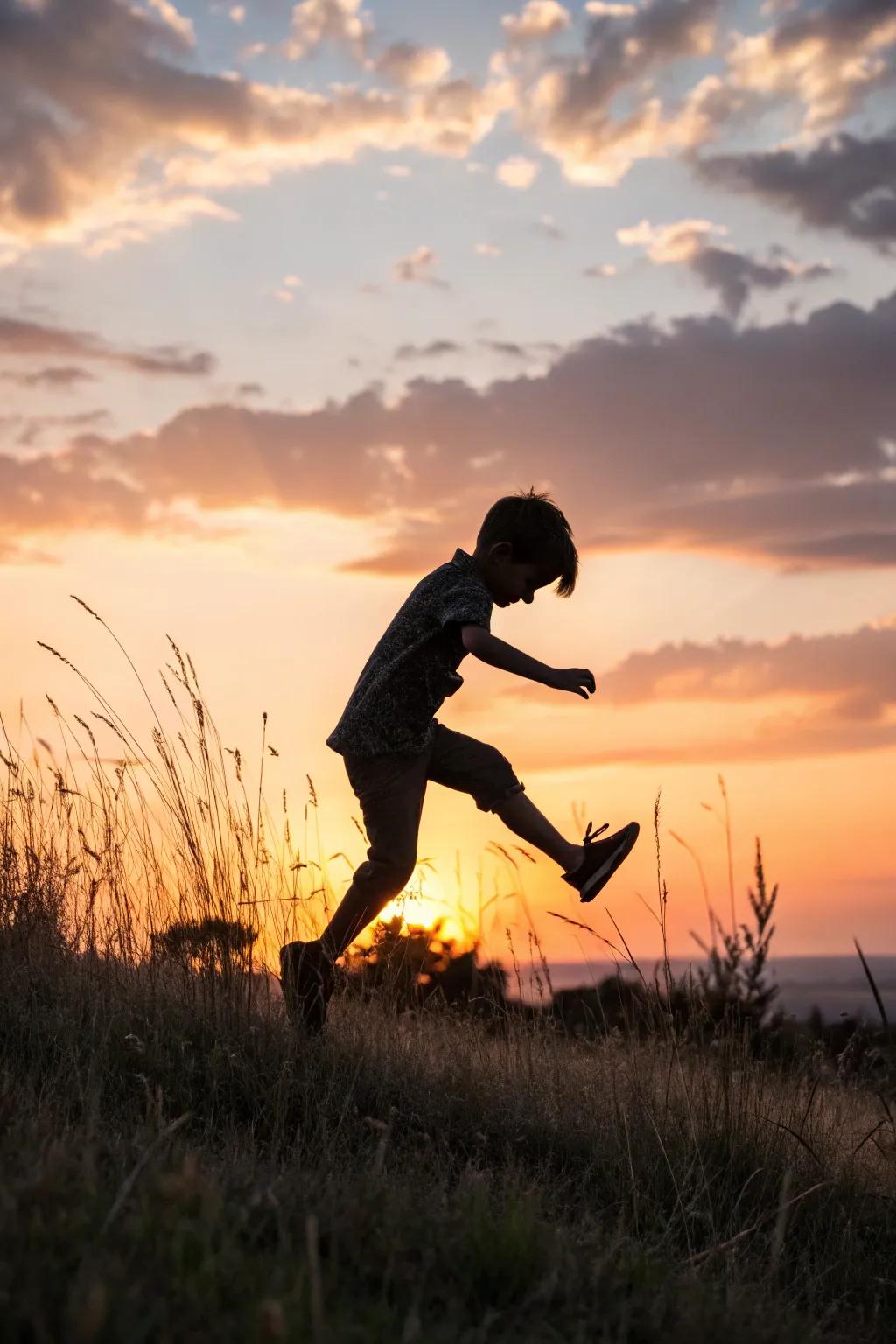 Sunset silhouettes offer a breathtaking and artistic photo opportunity.