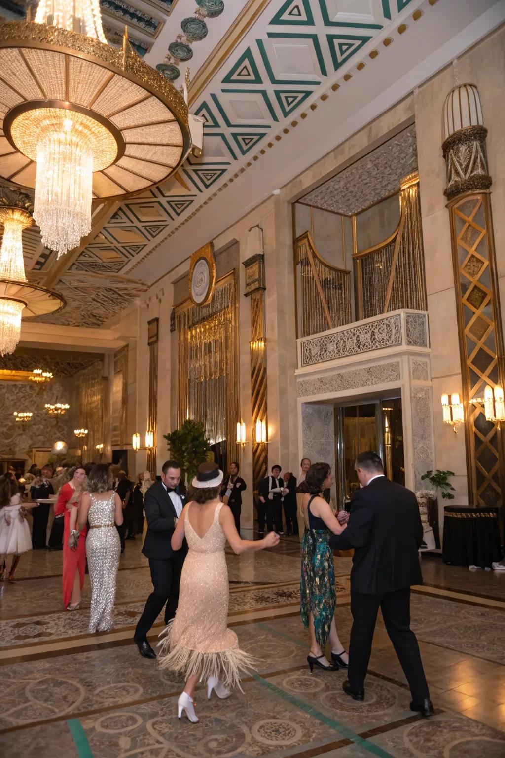 Step into the glamorous world of the 1920s with a Gatsby-themed 40th birthday bash.