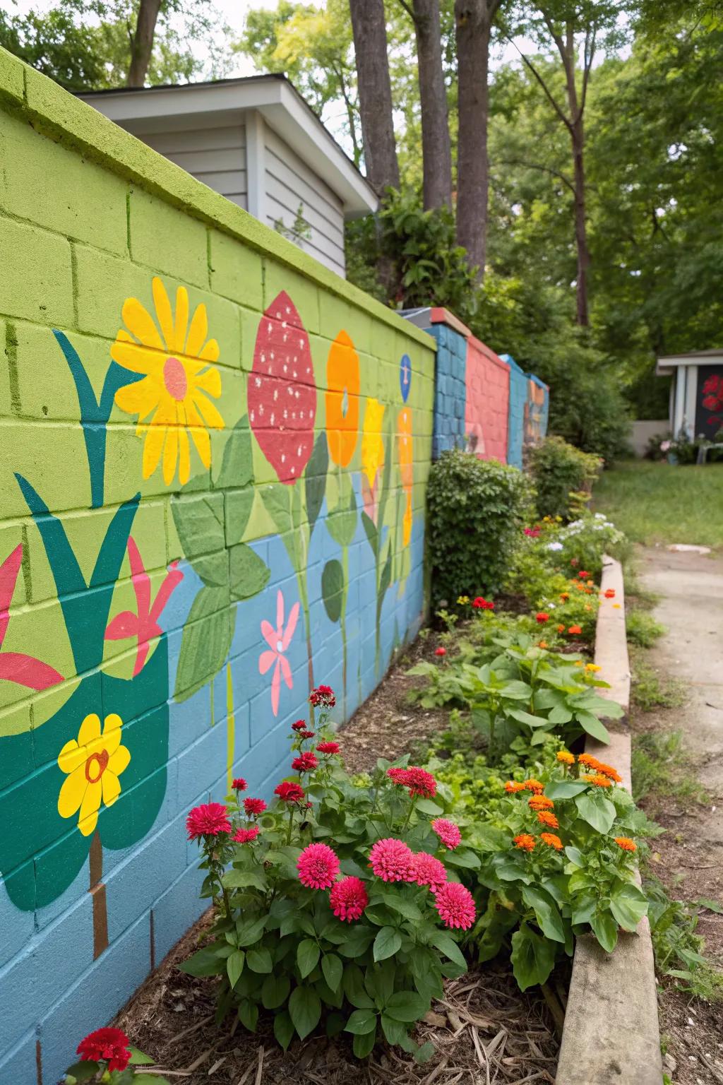Striking paint choices can turn a simple structure into a captivating focal point.
