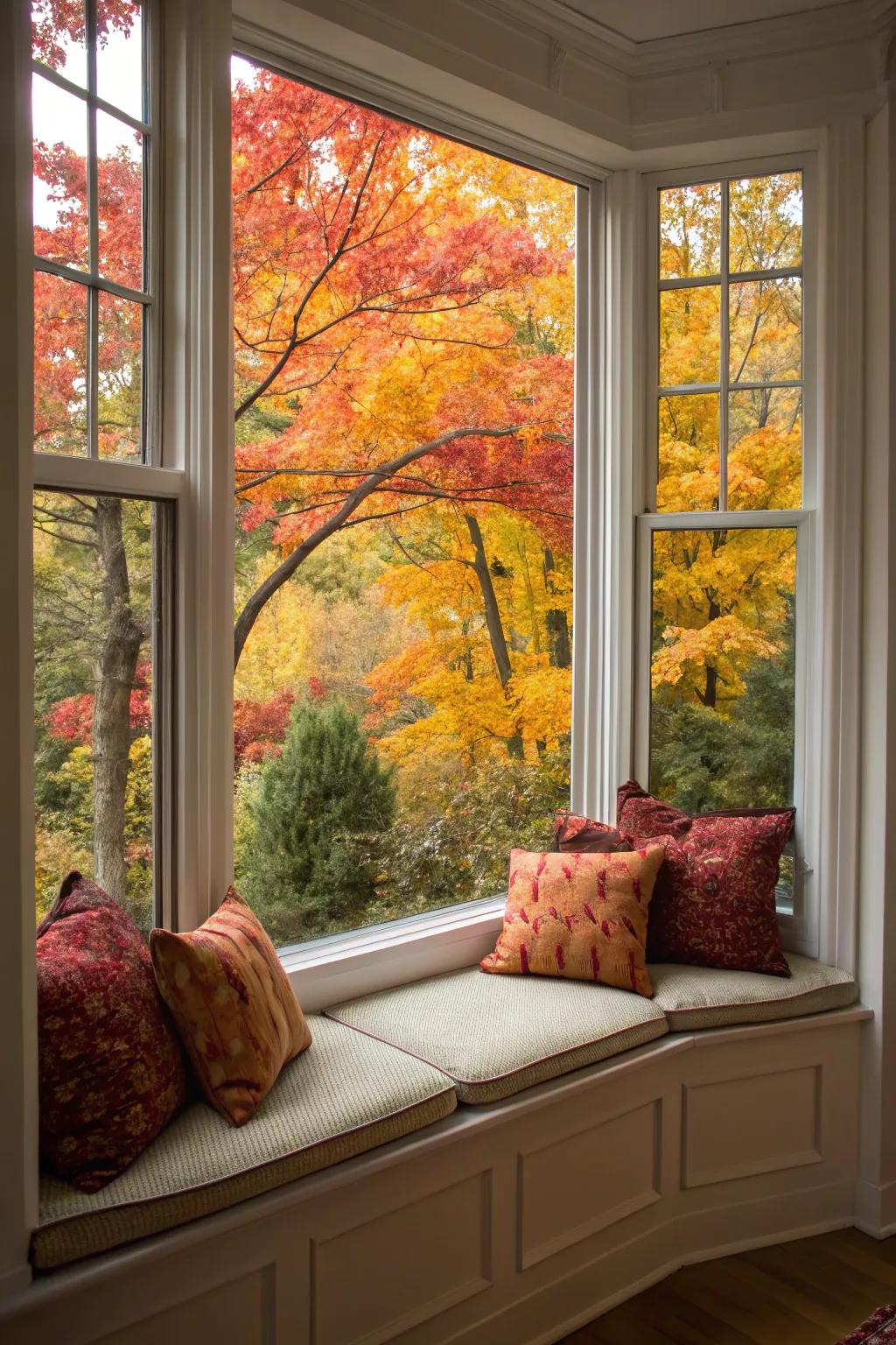 Celebrate the seasons with cushions that match the time of year.
