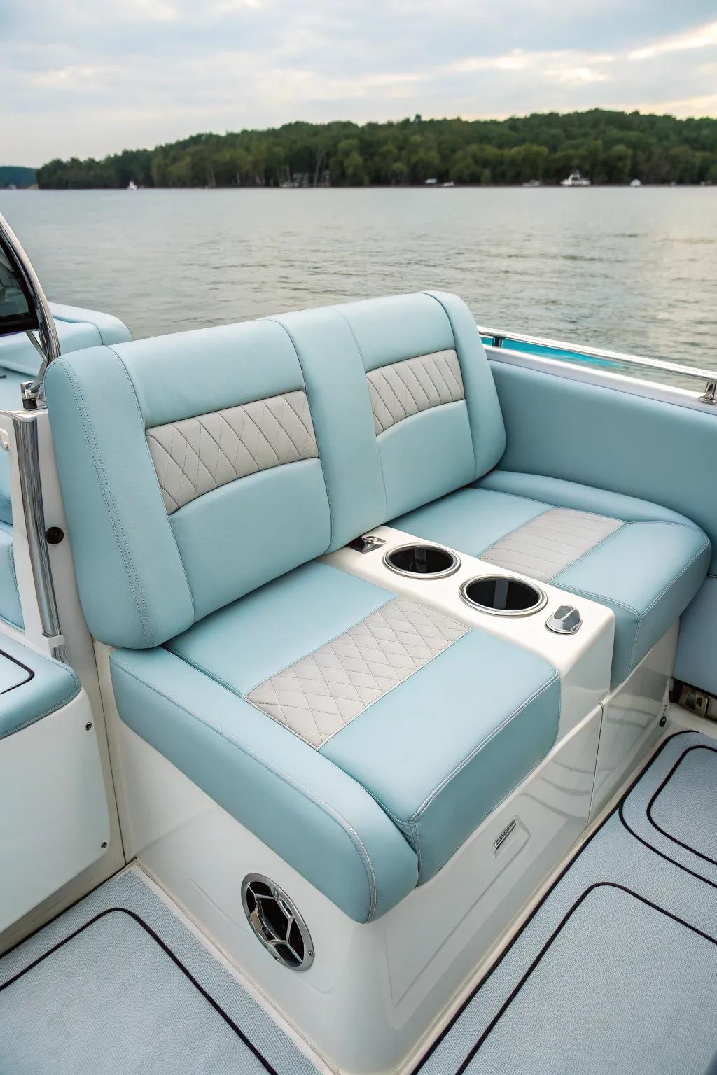 Comfort and practicality come together with thick cushioned seating and smart features.