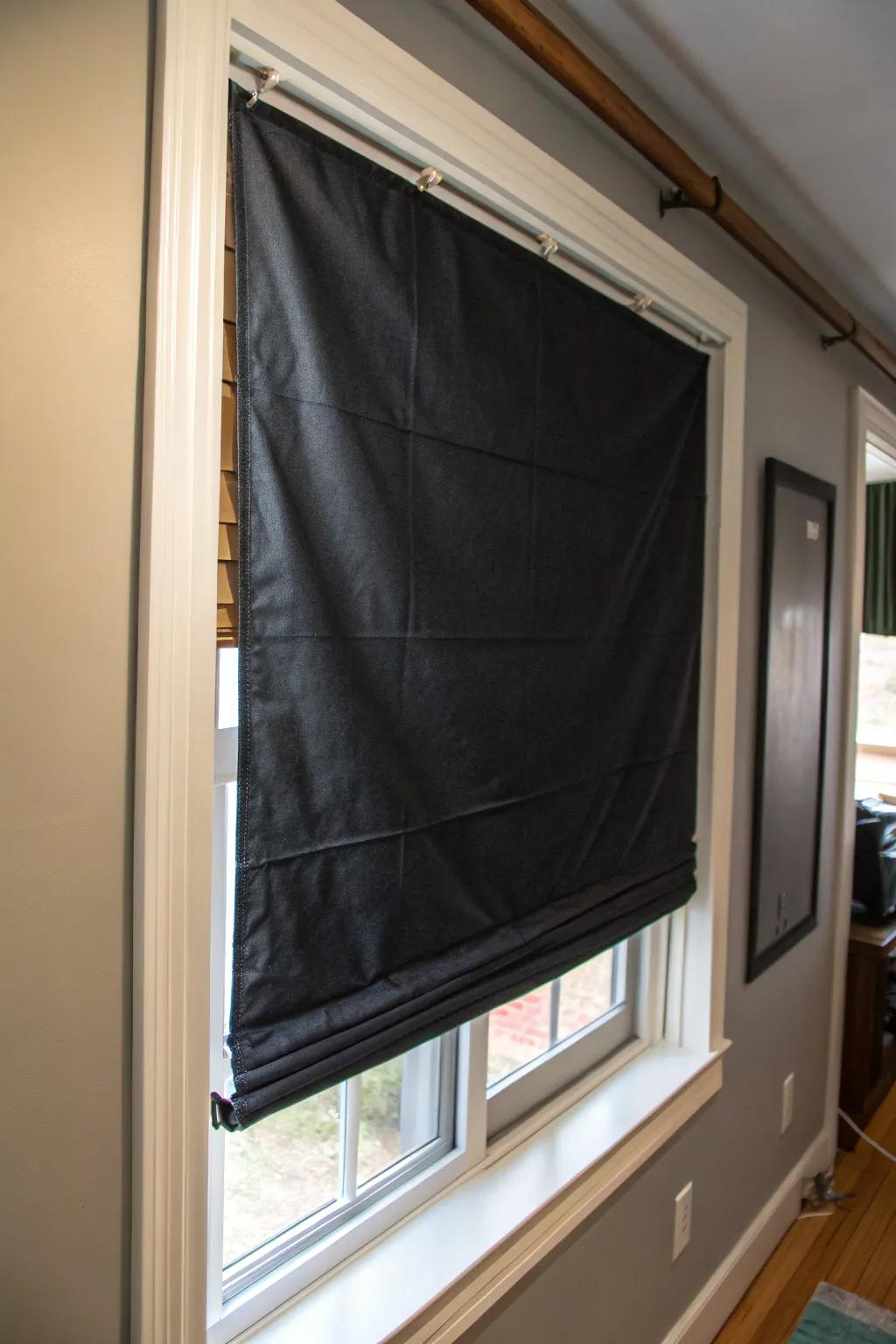 DIY blackout panels allow for customization and creativity while blocking unwanted light.