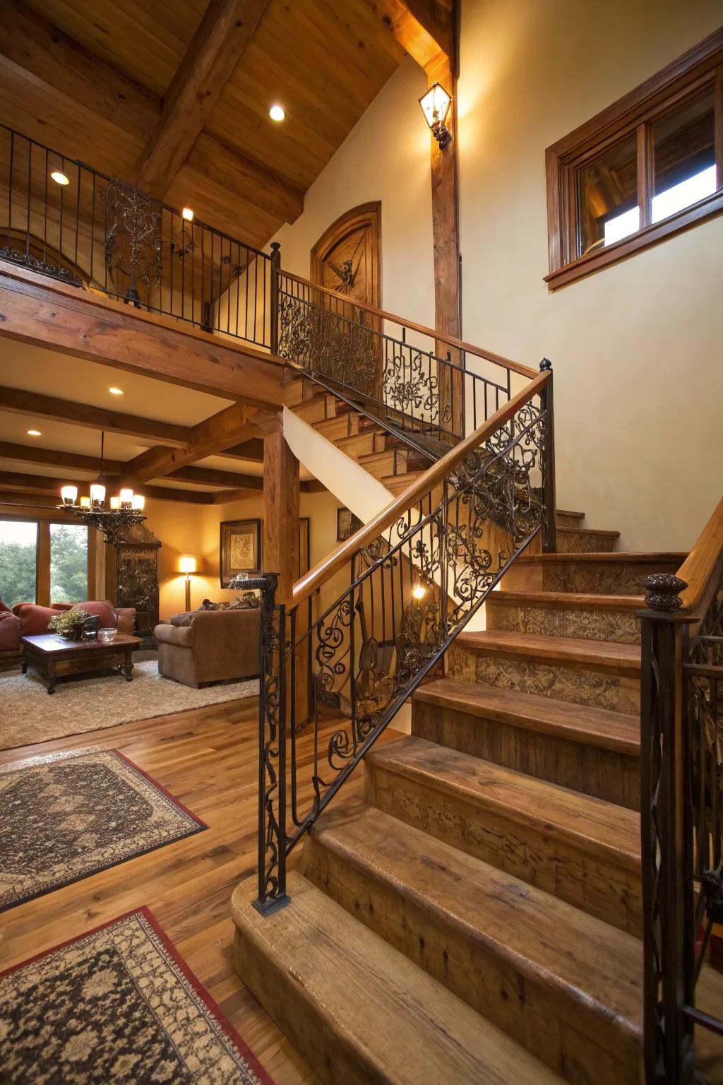 Combine different materials for an unforgettable appearance.