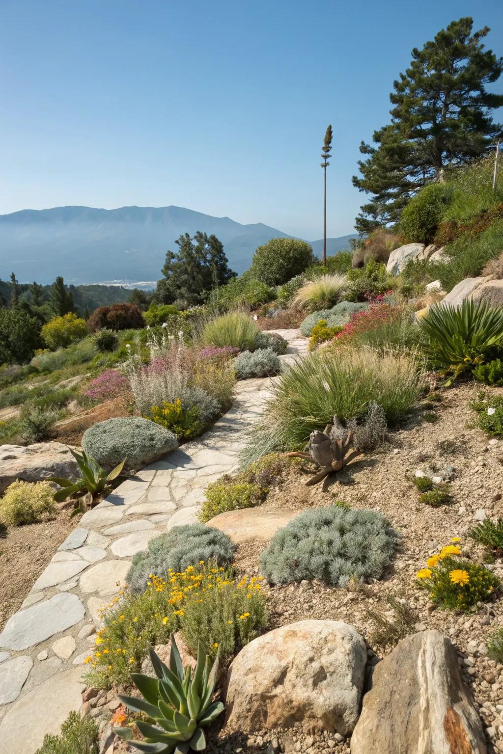 Effortless beauty with low-maintenance alpine plants.