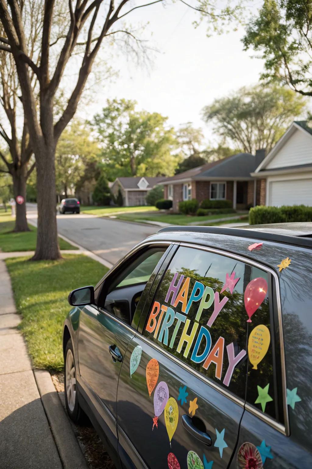 Window clings offer a clean and easy decorating solution.