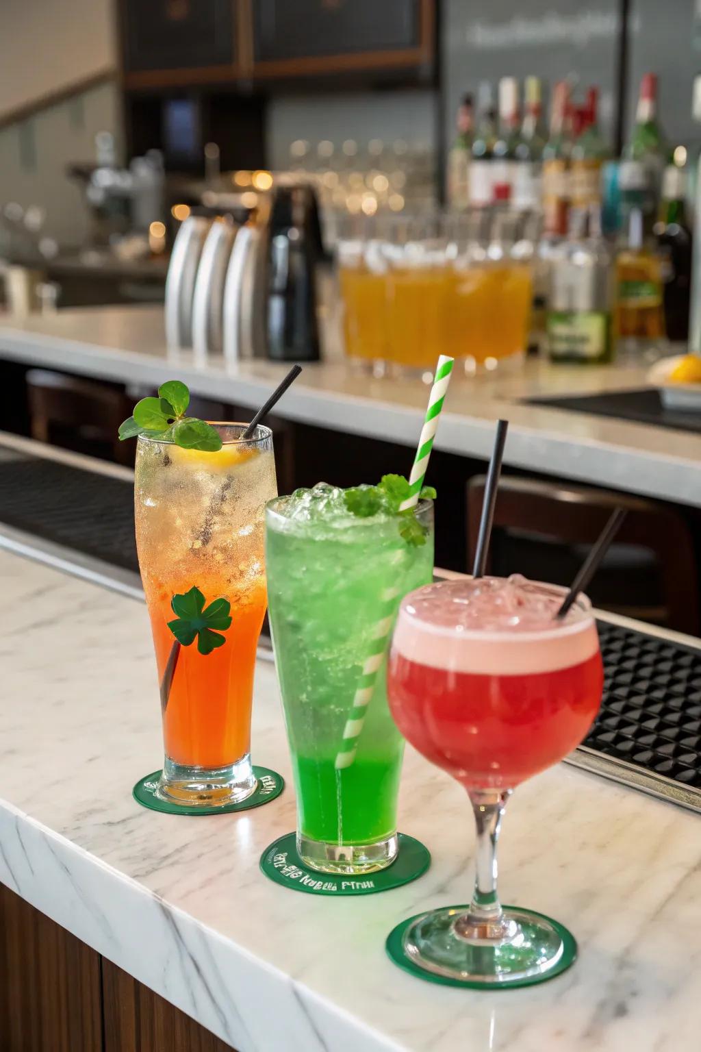 Irish cocktails add a flavorful twist to your St. Patrick's Day celebrations.