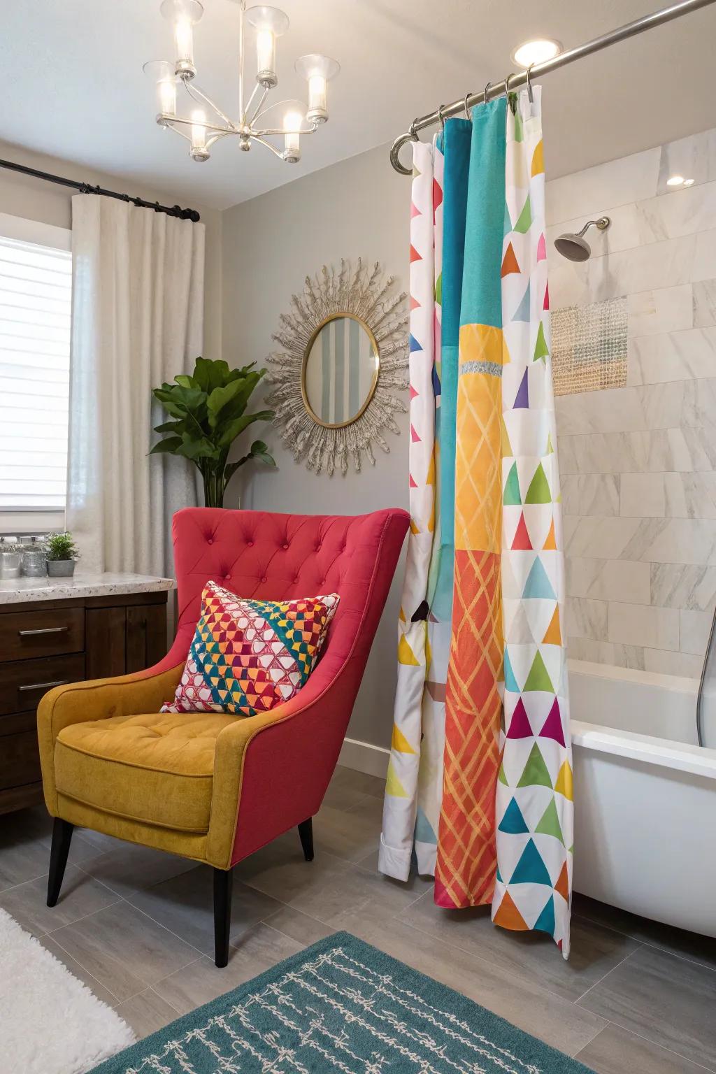 Think outside the box with unconventional materials.
