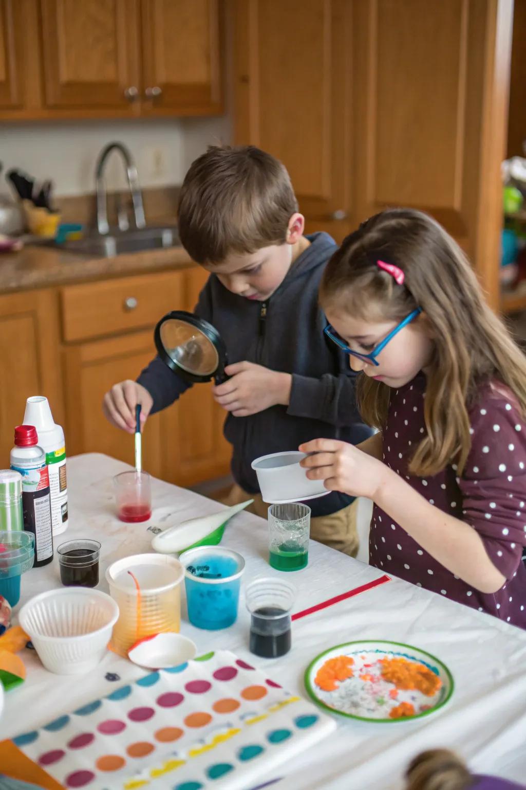 Science experiments at home turn learning into hands-on fun.