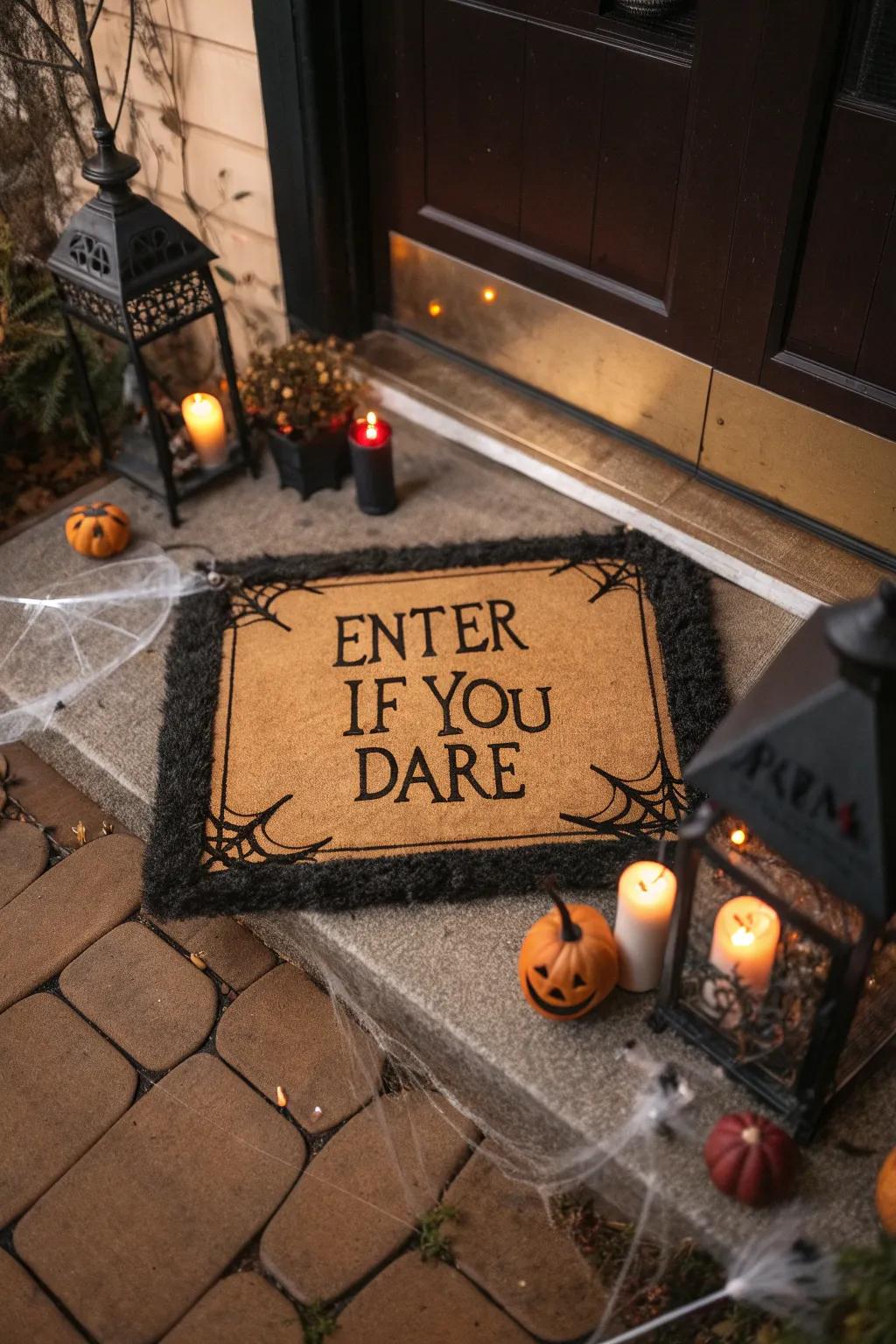 A chilling invitation awaits those courageous enough to knock.