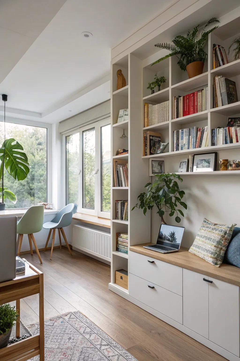 A flexible nook crafted to adapt to your family's evolving needs.