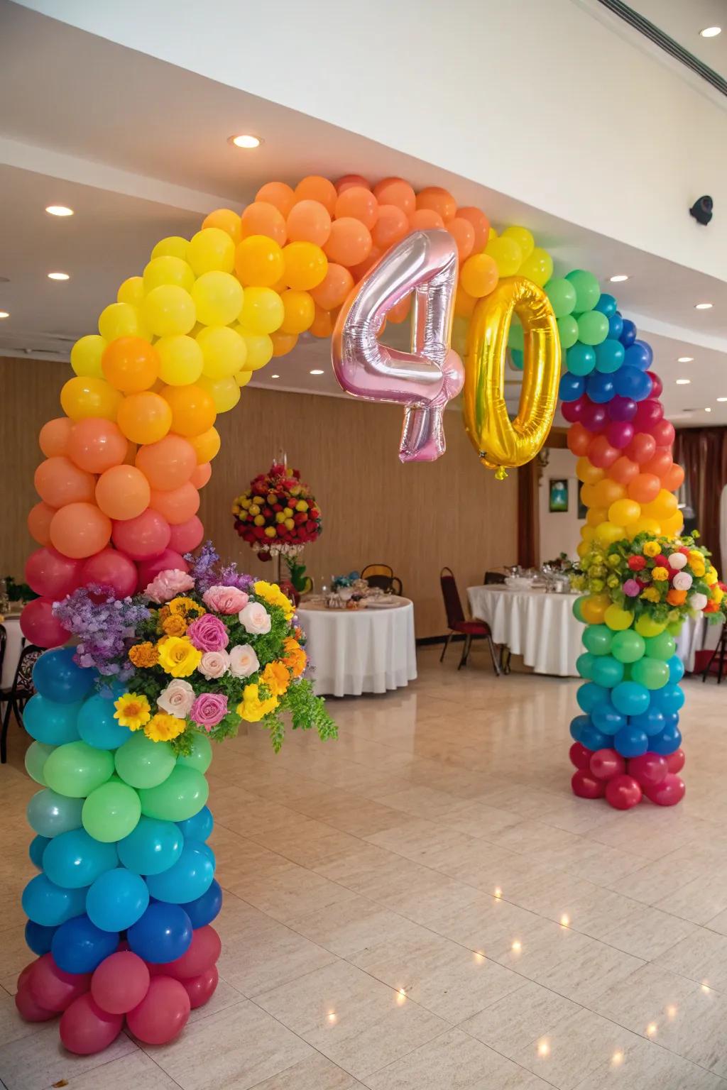 Add a burst of color and fun with creative balloon art decorations.