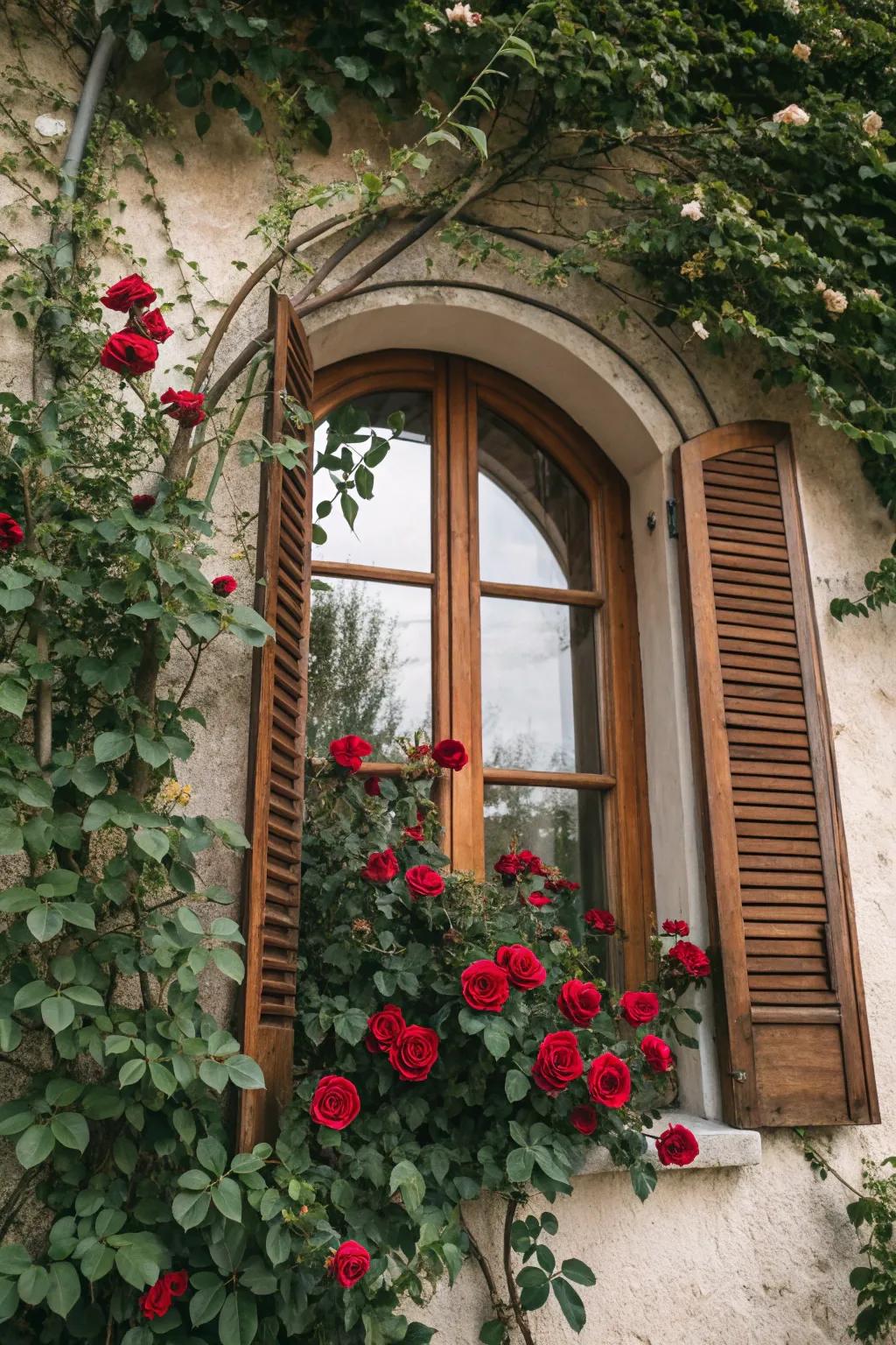 Affixed panels offer both beauty and practicality to your windows.