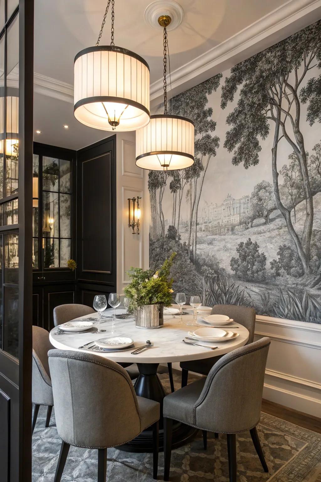 A unique wall painting can turn your wall into a captivating piece of art.