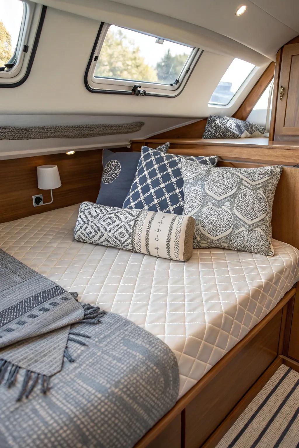 Durable materials designed to stand the test of time and the sea.