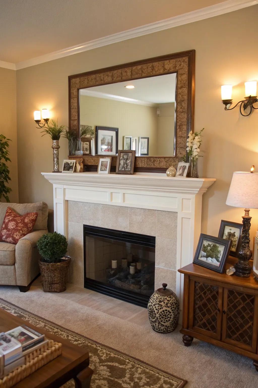 Personalize your ledge area with charming ornamentation.
