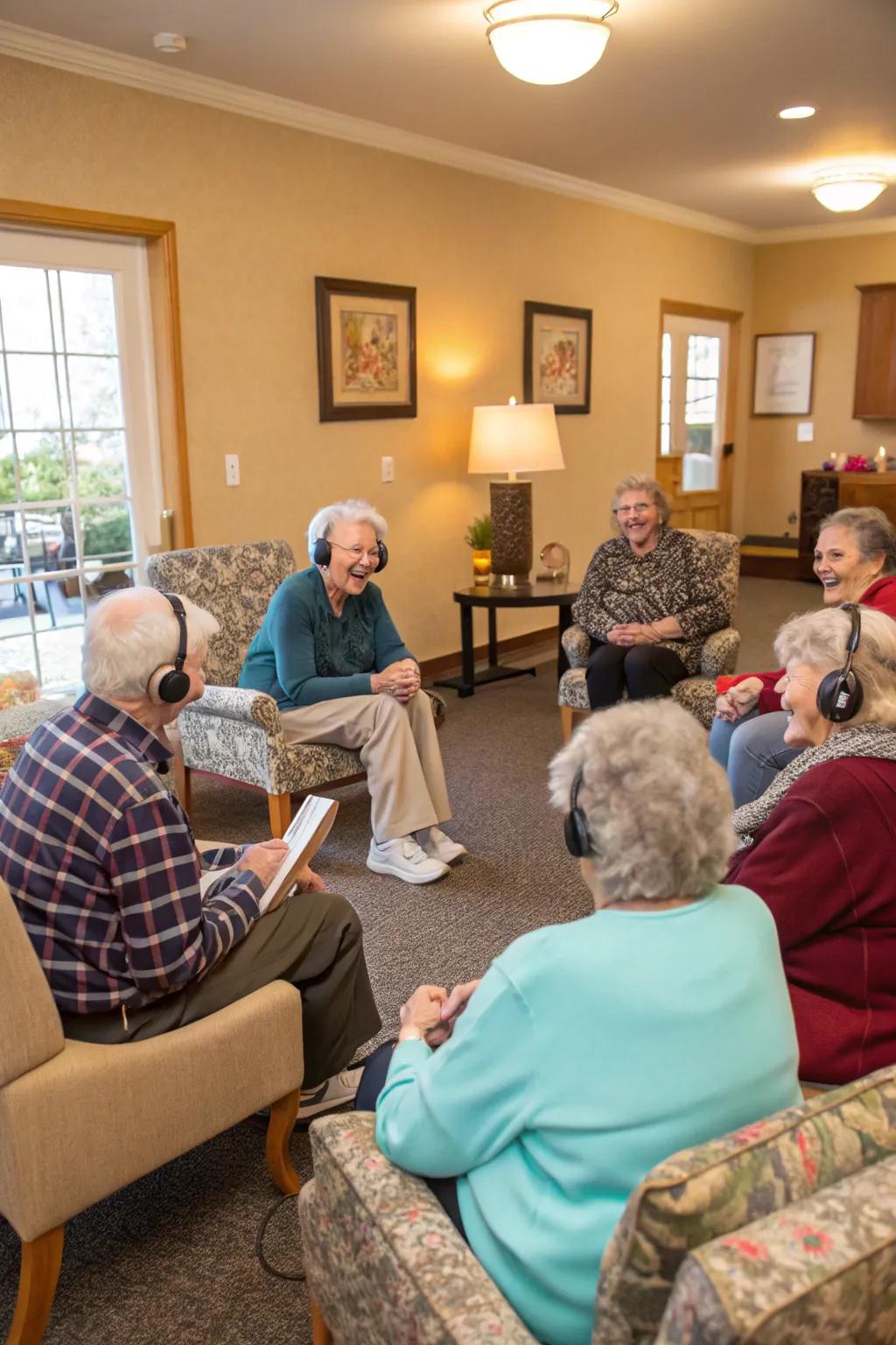 Reconnect with fond memories through music sessions.