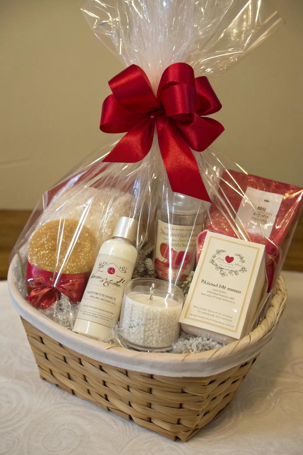 An opulent spa-themed present set