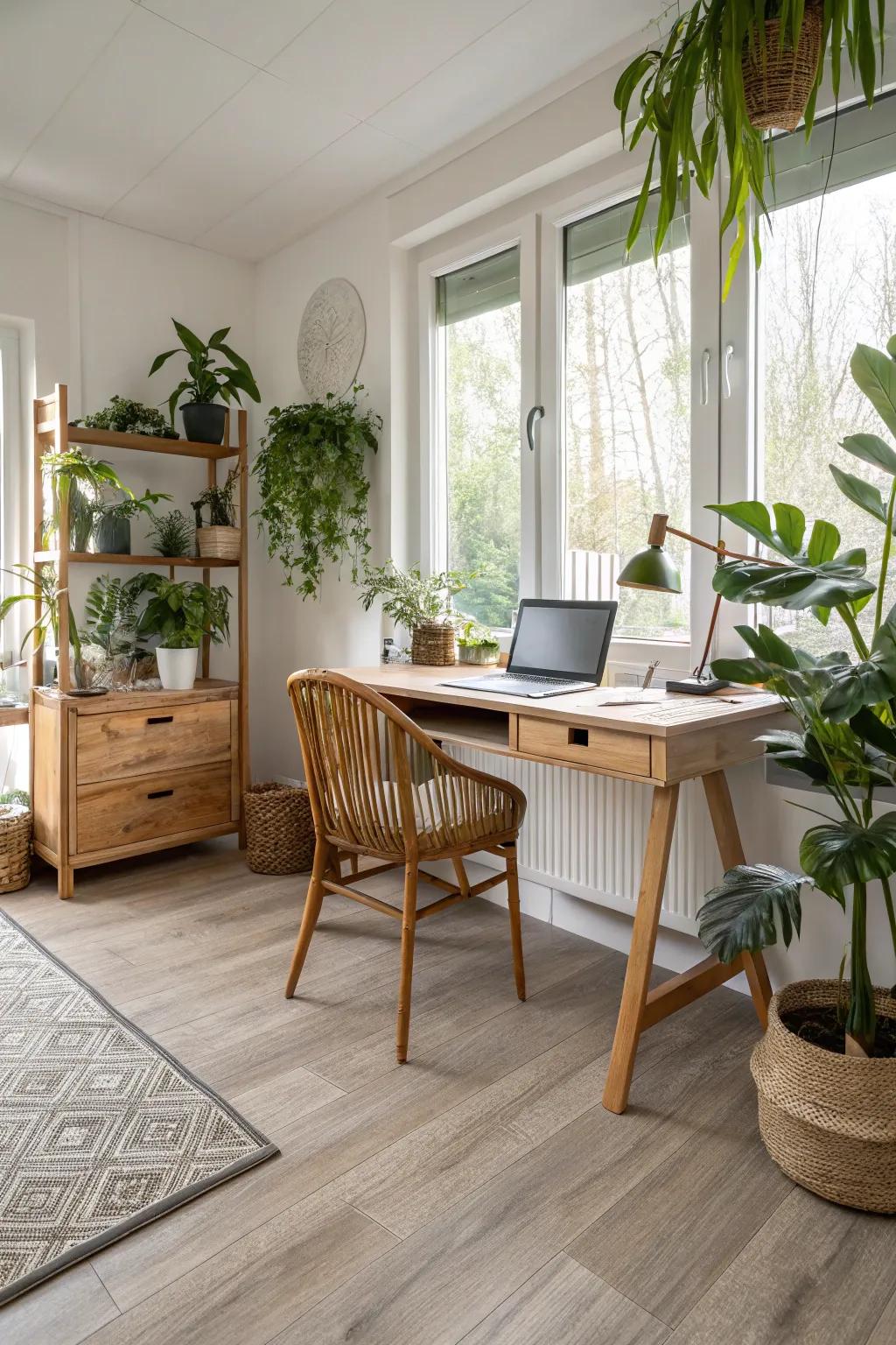 Environmentally friendly vinyl for the eco-conscious household.