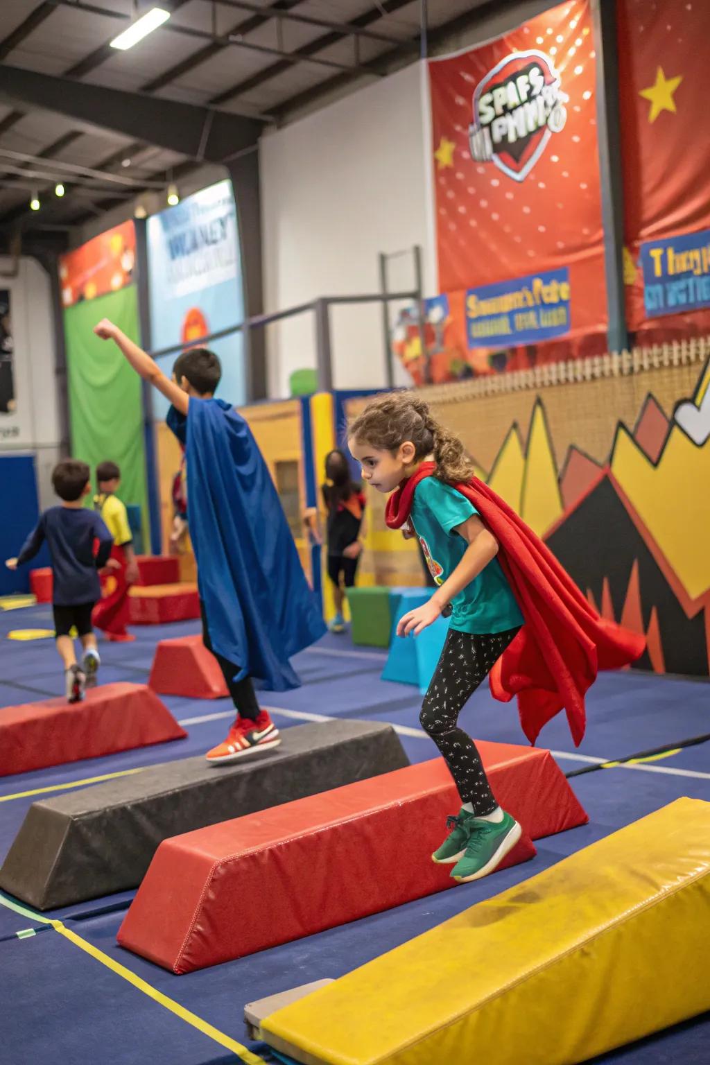 A thrilling superhero training camp for heroes in training.