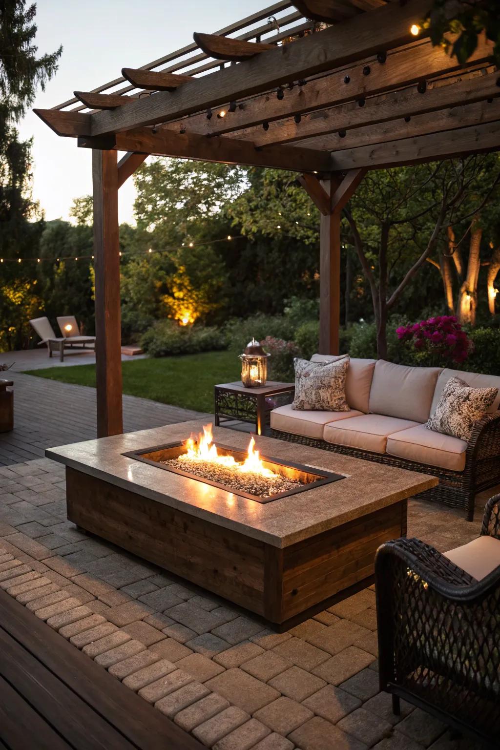 Savor the best of both worlds with an ember table.