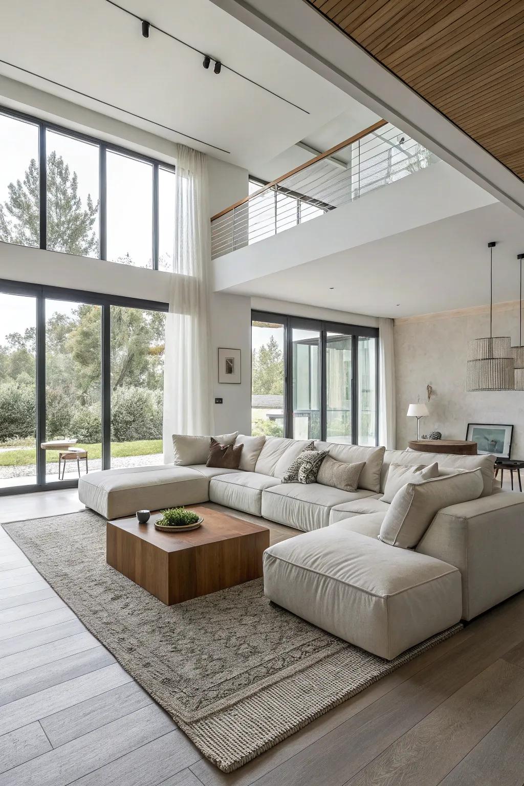 Modular sofas conform to your space and lifestyle effortlessly.